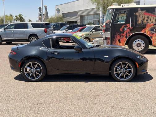Jet Black Mica 2021 Mazda MX-5 Miata RF Grand Touring