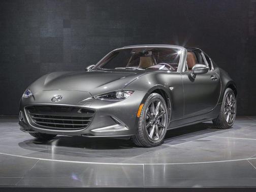 Jet Black Mica 2021 Mazda MX-5 Miata RF Grand Touring