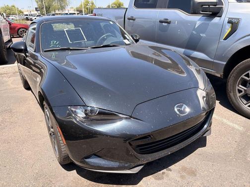 Jet Black Mica 2021 Mazda MX-5 Miata RF Grand Touring