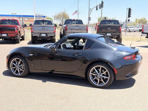 Jet Black Mica 2021 Mazda MX-5 Miata RF Grand Touring