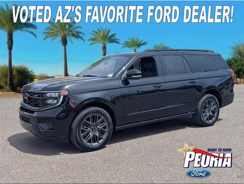 Agate Black 2025 Ford Expedition Max Platinum
