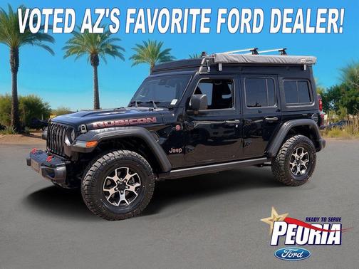 Black Clearcoat 2021 Jeep Wrangler Unlimited Rubicon SUV