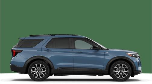 Vapor Blue Metallic 2026 Ford Explorer ST-Line