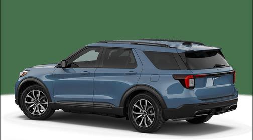 Vapor Blue Metallic 2026 Ford Explorer ST-Line