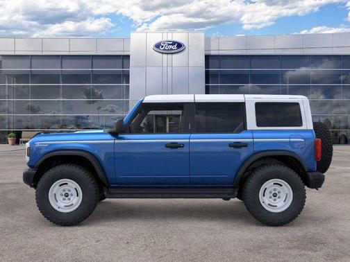 Velocity Blue 2026 Ford Bronco Heritage Edition