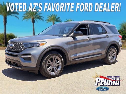 Carbonized Gray Metallic 2023 Ford Explorer XLT