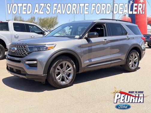 Carbonized Gray Metallic 2023 Ford Explorer XLT