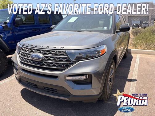 Carbonized Gray Metallic 2023 Ford Explorer XLT