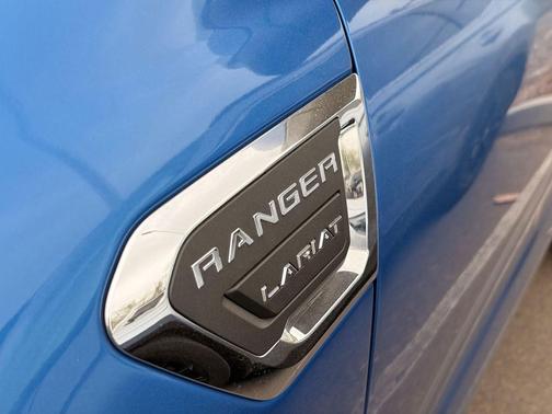 Velocity Blue 2021 Ford Ranger LARIAT