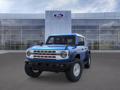 Velocity Blue Metallic 2026 Ford Bronco Heritage Edition