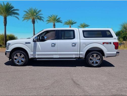 Star White Metallic Tri-Coat 2020 Ford F-150 Lariat