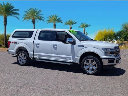 Star White Metallic Tri-Coat 2020 Ford F-150 Lariat