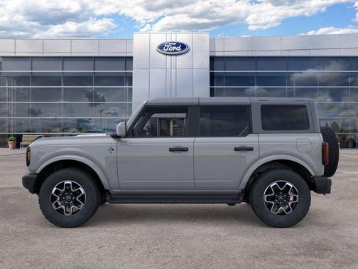 Avalanche Gray 2026 Ford Bronco Outer Banks