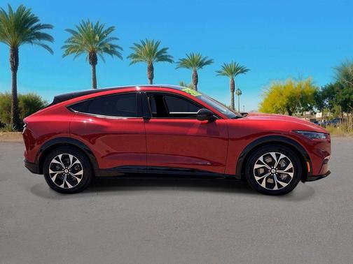 Rapid Red Tinted 2023 Ford Mustang Mach-E Premium
