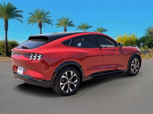 Rapid Red Tinted 2023 Ford Mustang Mach-E Premium