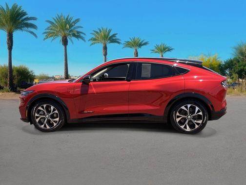 Rapid Red Tinted 2023 Ford Mustang Mach-E Premium