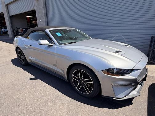 Iconic Silver 2023 Ford Mustang EcoBoost Premium