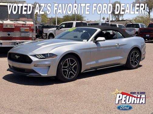 Iconic Silver 2023 Ford Mustang EcoBoost Premium