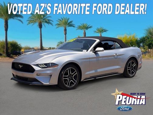 Iconic Silver 2023 Ford Mustang EcoBoost Premium