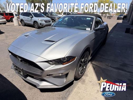 Iconic Silver 2023 Ford Mustang EcoBoost Premium