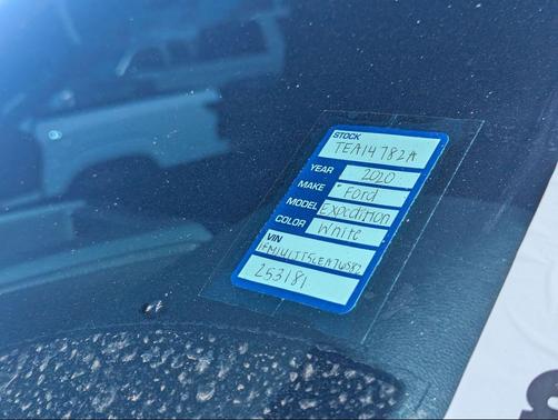 Oxford White 2020 Ford Expedition XLT