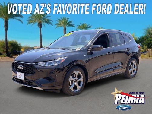 Agate Black 2024 Ford Escape ST-Line