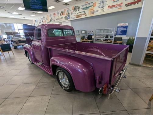 Purple 1956 Ford F100 Base