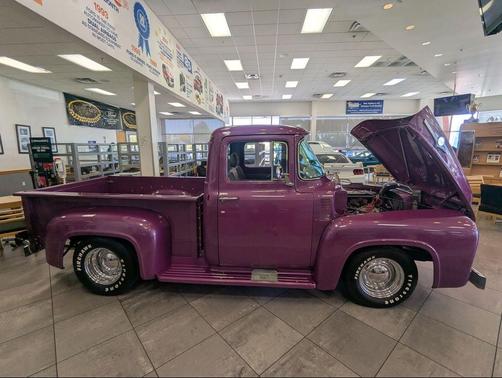 Purple 1956 Ford F100 Base