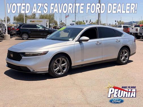 Solar Silver 2024 Honda Accord EX