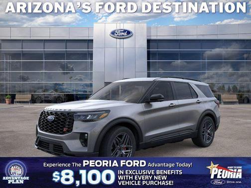 Carbonized Gray Metallic 2026 Ford Explorer ST