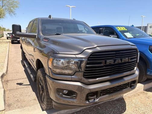 Granite Crystal Metallic Clearcoat 2020 RAM 2500 Big Horn Crew Cab 4x4 6'4' Box