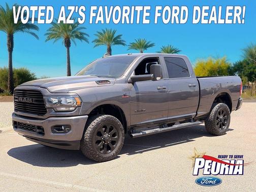 Granite Crystal Metallic Clearcoat 2020 RAM 2500 Big Horn Crew Cab 4x4 6'4' Box