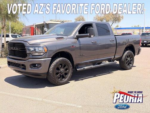 Granite Crystal Metallic Clearcoat 2020 RAM 2500 Big Horn Crew Cab 4x4 6'4' Box