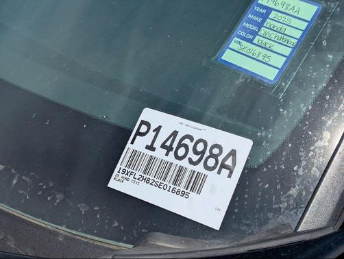 Crystal Black Pearl 2025 Honda Civic Sport