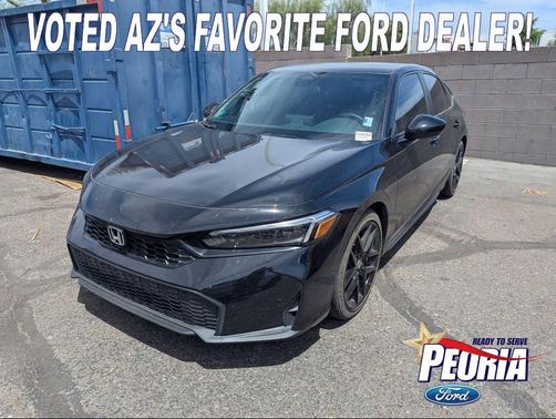 Crystal Black Pearl 2025 Honda Civic Sport