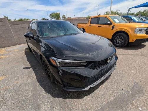 Crystal Black Pearl 2025 Honda Civic Sport