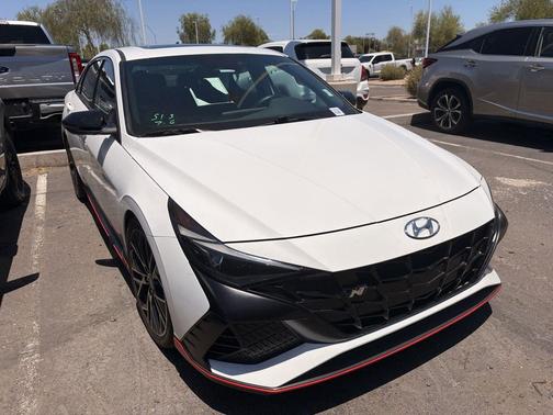 Ceramic White 2022 Hyundai ELANTRA N Base