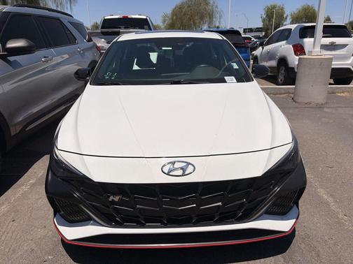 Ceramic White 2022 Hyundai ELANTRA N Base