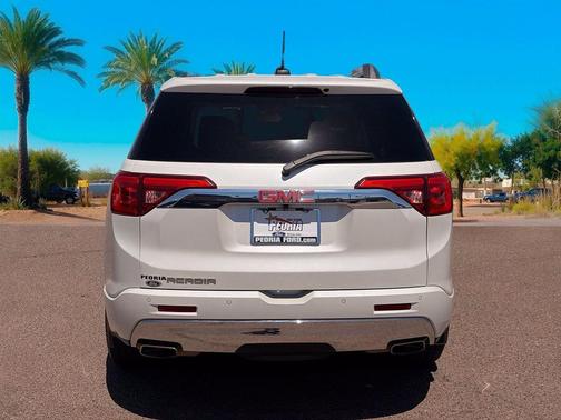 White Frost Tricoat 2018 GMC Acadia Denali