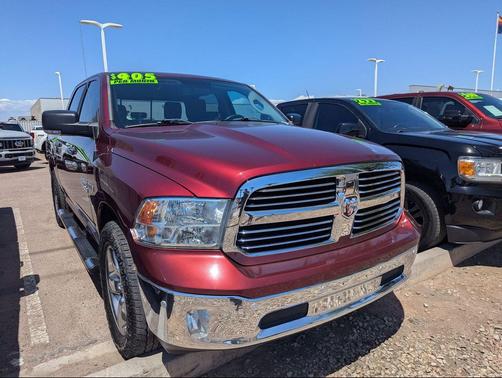 Delmonico Red Pearlcoat 2017 RAM 1500 Big Horn