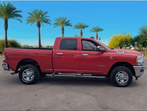 Flame Red Clearcoat 2022 RAM 2500 Tradesman Crew Cab 4x4 6'4' Box