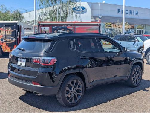 Diamond Black Crystal Pearlcoat 2021 Jeep Compass 80th Special Edition