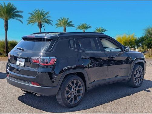 Diamond Black Crystal Pearlcoat 2021 Jeep Compass 80th Special Edition