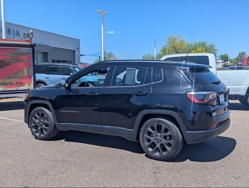 Diamond Black Crystal Pearlcoat 2021 Jeep Compass 80th Special Edition