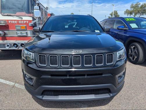 Diamond Black Crystal Pearlcoat 2021 Jeep Compass 80th Special Edition