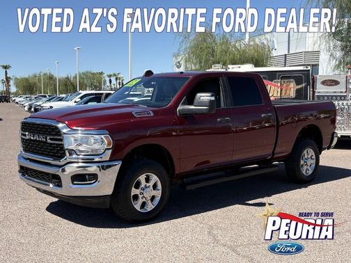 Delmonico Red Pearlcoat 2024 RAM 2500 Big Horn Crew Cab 4x4 6'4' Box