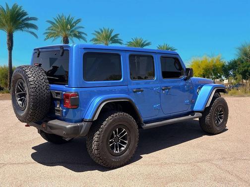 Hydro Blue Pearlcoat 2025 Jeep Wrangler Rubicon