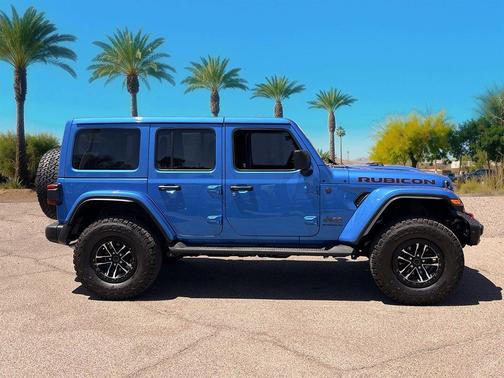 Hydro Blue Pearlcoat 2025 Jeep Wrangler Rubicon