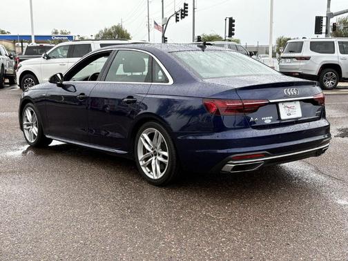 Navarra Blue 2024 Audi A4 45 S line Premium Plus