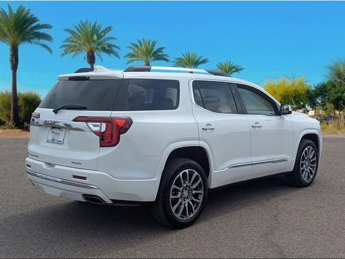 Summit White 2023 GMC Acadia Denali